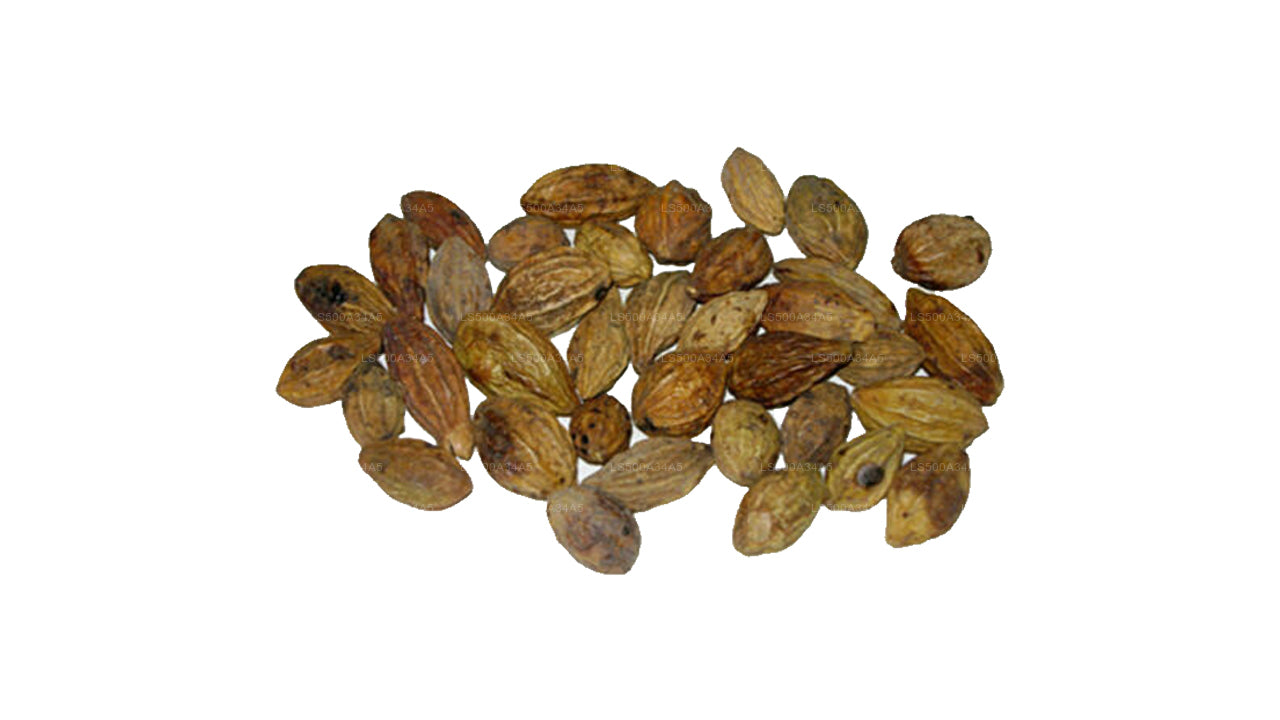 Lakpura Dehydreret Aralu (Terminalia Chebula) frø (100 g)