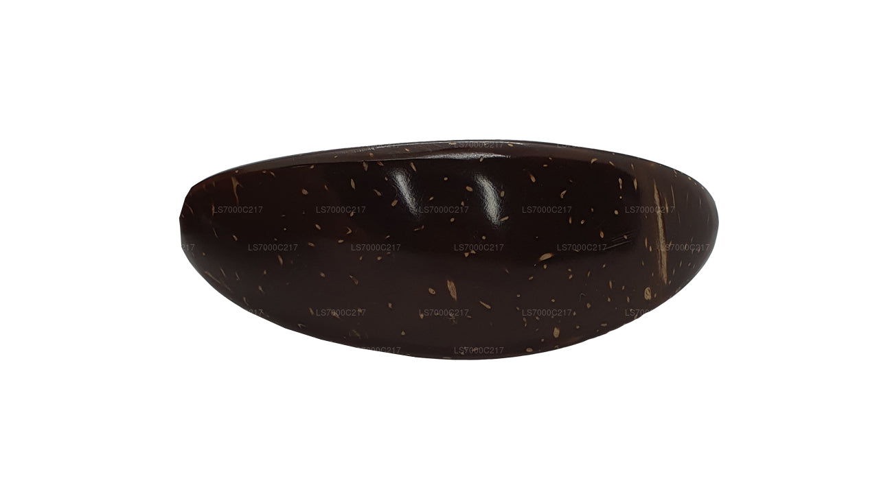 Coconut Shell Hair Clip (Design E)