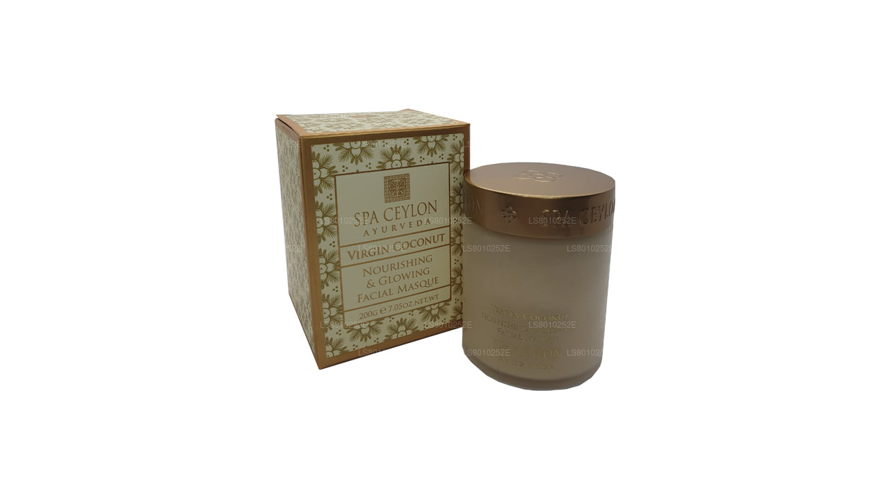Spa Ceylon Virgin Coconut nærende & glødende ansigtsmaske (200 g)