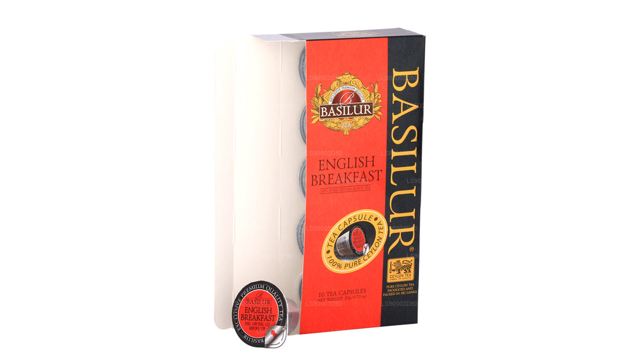 Basilur Tea Capsule "English Breakfast" (25g) Box Board