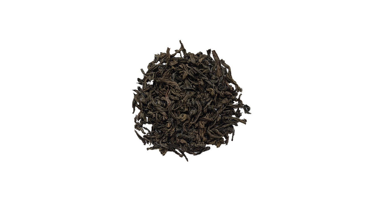 Lakpura Single Region Ruhuna OP1 klasse Ceylon sort blad te (100 g)
