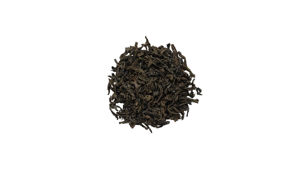 Lakpura Single Region Ruhuna OP1 klasse Ceylon sort blad te (100 g)