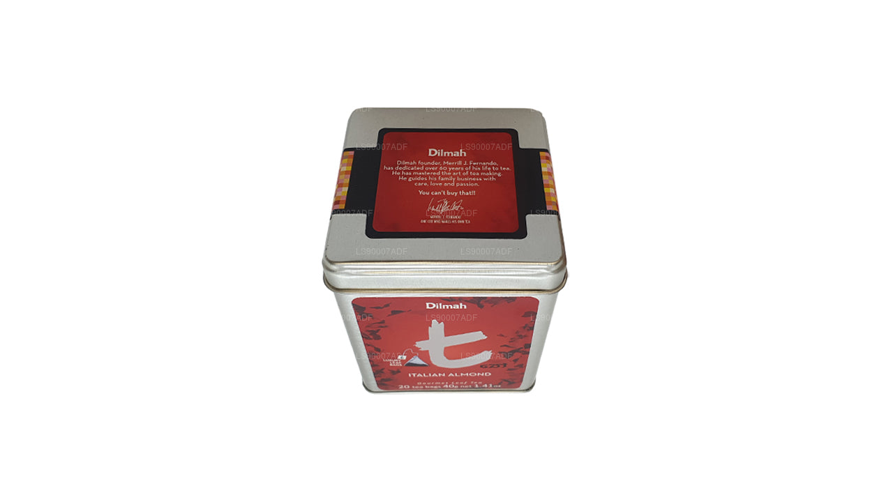 Dilmah t-Series Italiensk Mandler (40g) 20 Teebreve