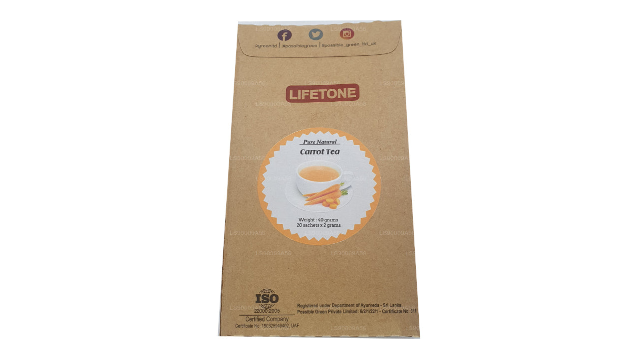 Ren naturlig gulerodste (40g)