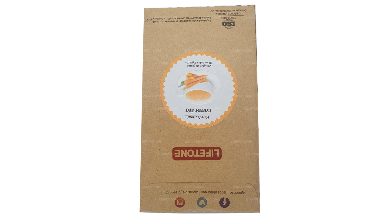 Ren naturlig gulerodste (40g)