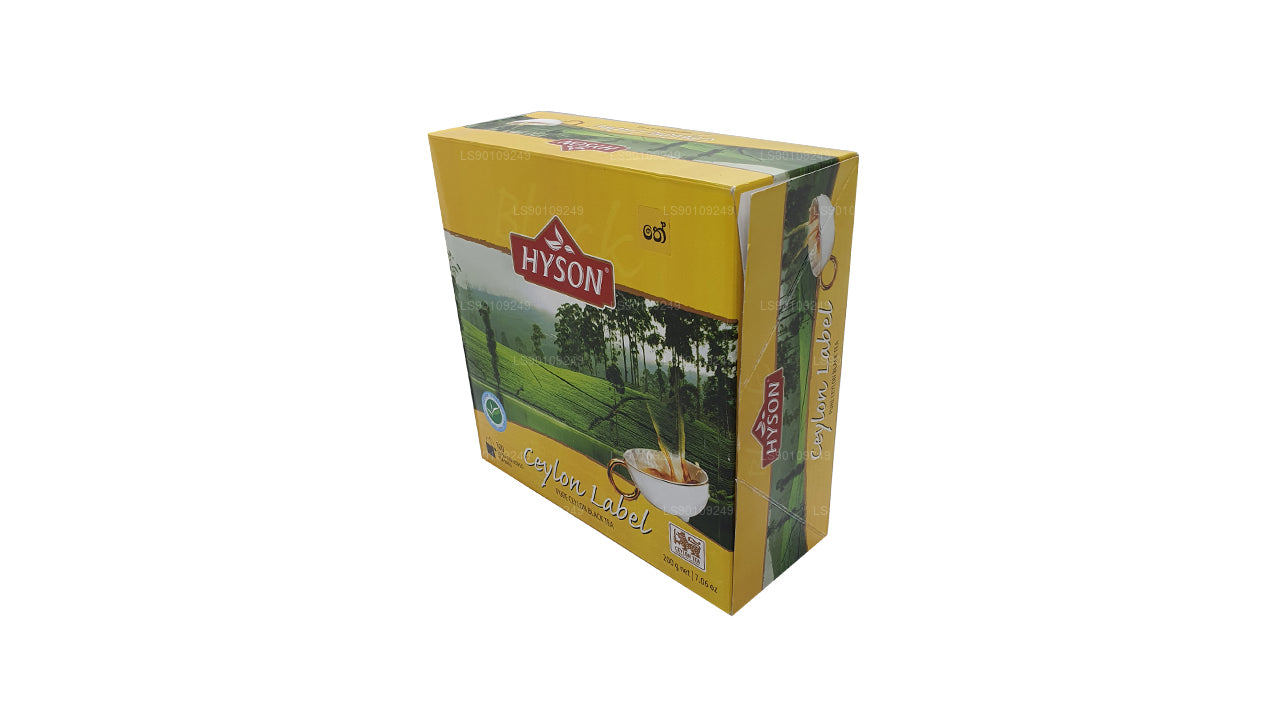 Hyson Ceylon Label BOPF (200 g) 100 teposer