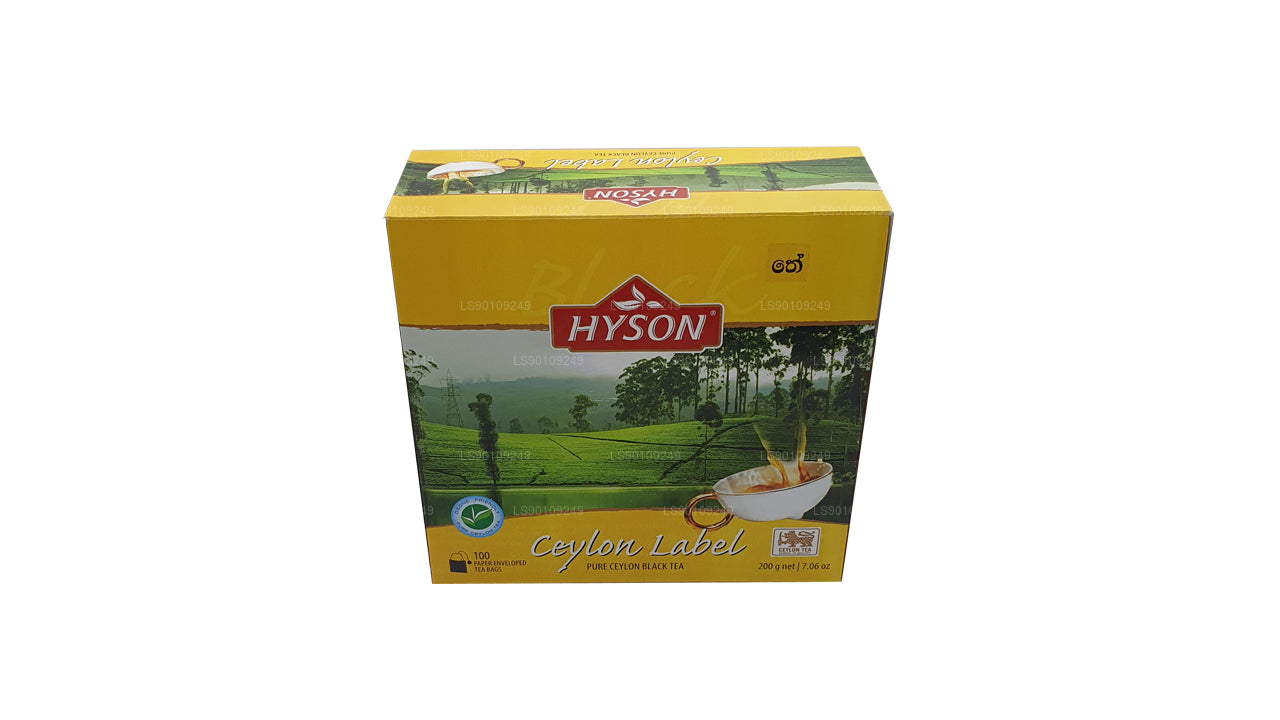 Hyson Ceylon Label BOPF (200 g) 100 teposer