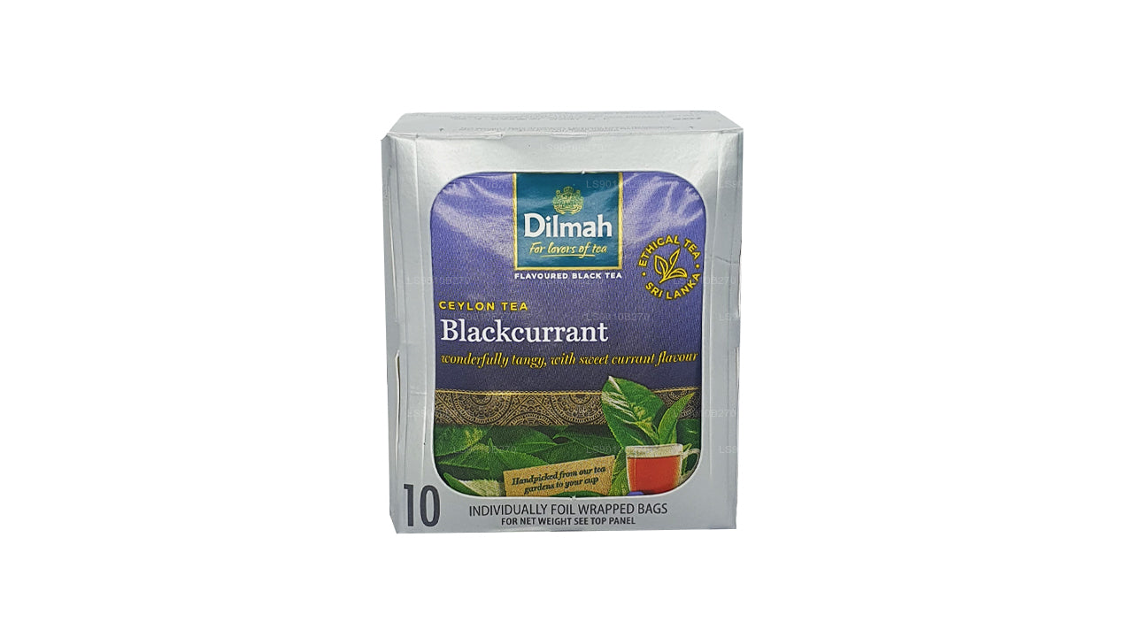 Dilmah Blackcurrent Tea (20g) 10 Individuelt folie indpakket teposer