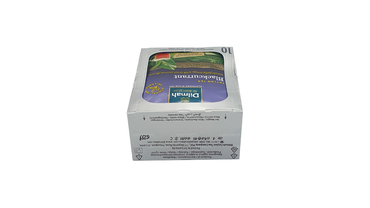Dilmah Blackcurrent Tea (20g) 10 Individuelt folie indpakket teposer