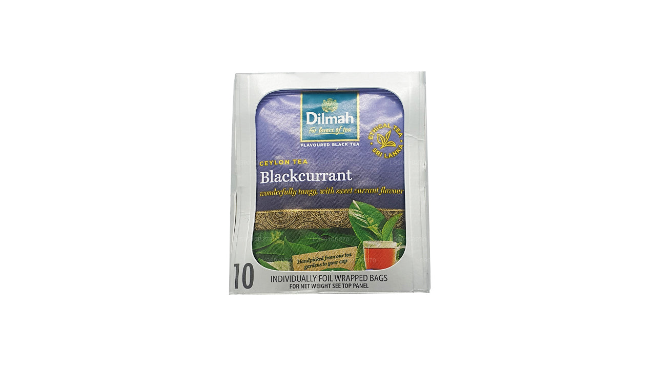Dilmah Blackcurrent Tea (20g) 10 Individuelt folie indpakket teposer