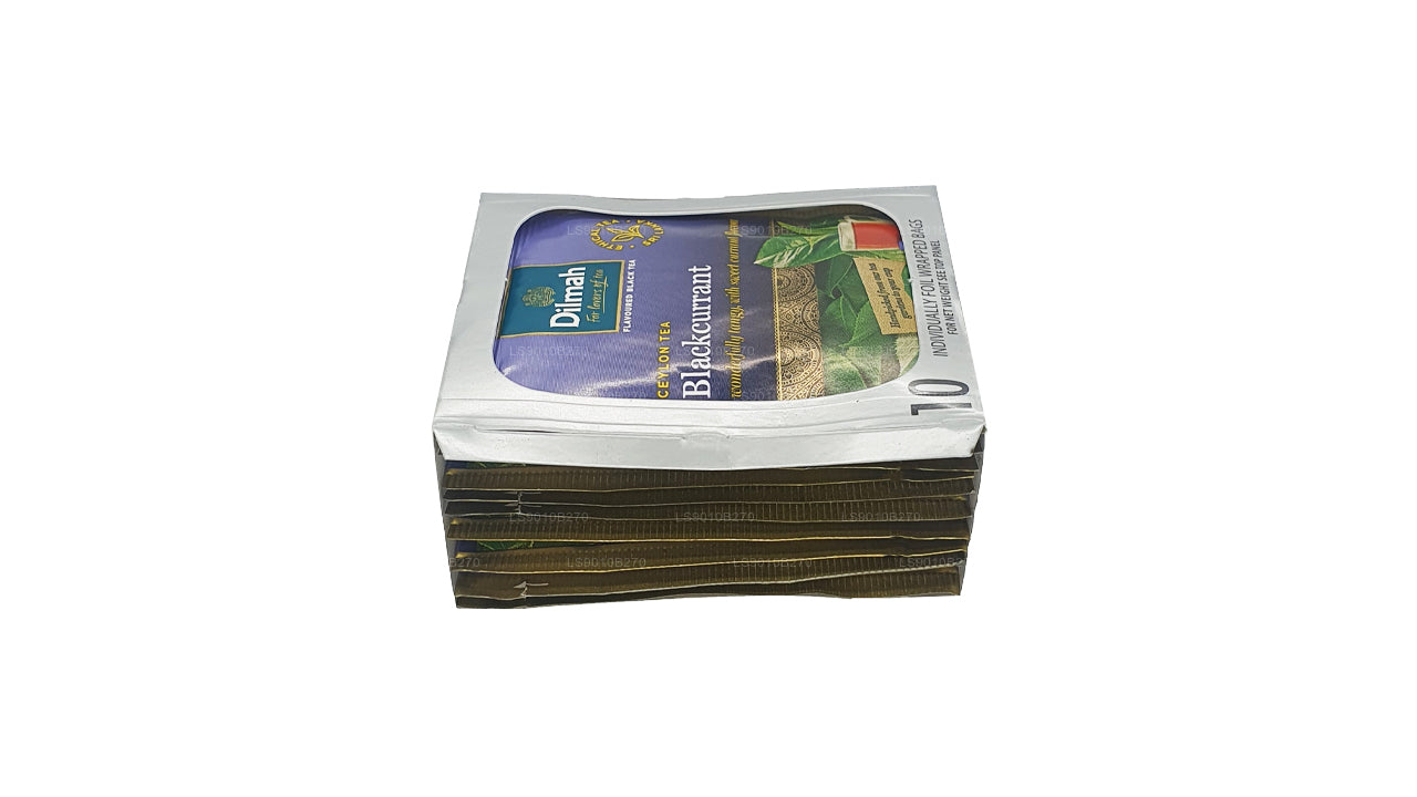 Dilmah Blackcurrent Tea (20g) 10 Individuelt folie indpakket teposer