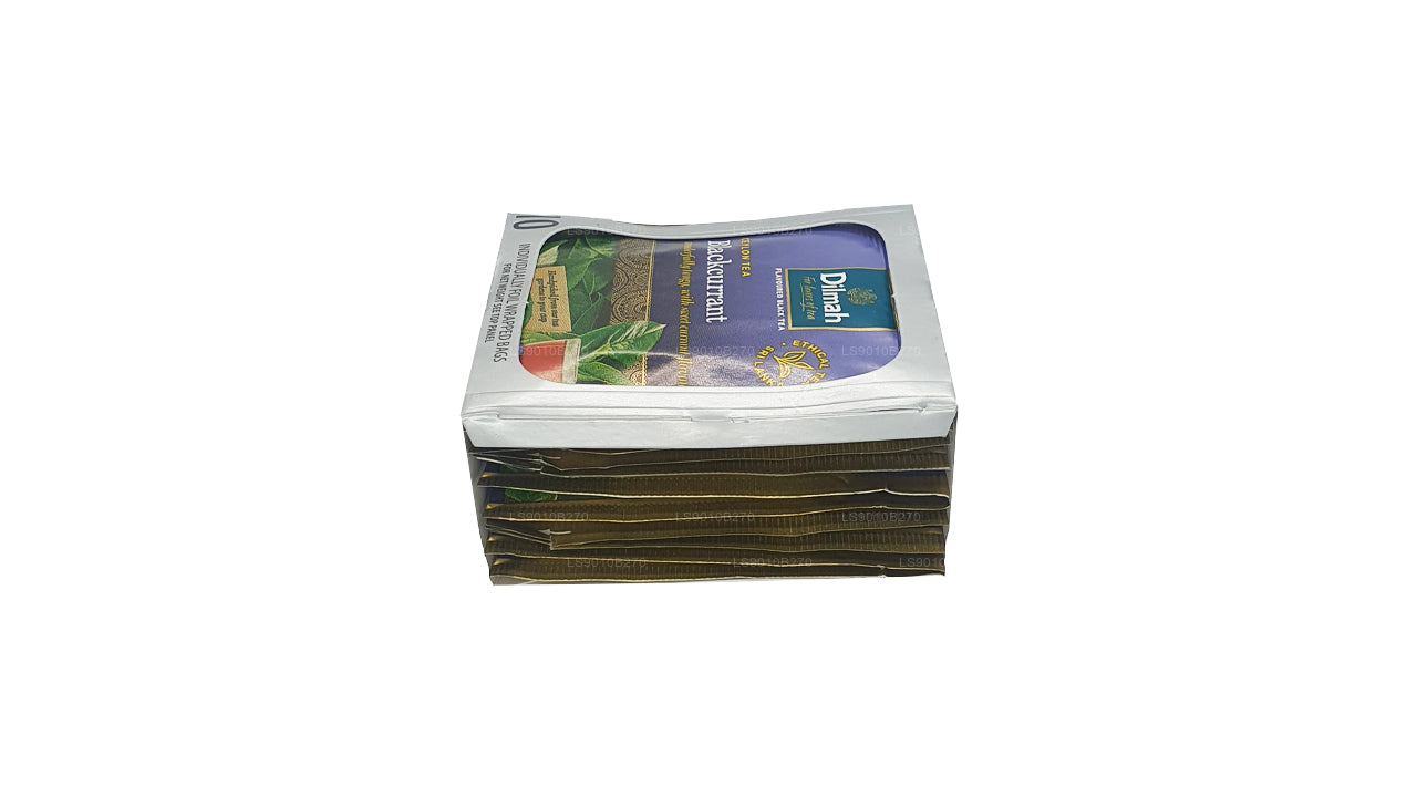 Dilmah Blackcurrent Tea (20g) 10 Individuelt folie indpakket teposer