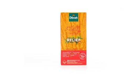 Dilmah Arana Relief Naturlig urtegrøn te (20 Tagless teposer)