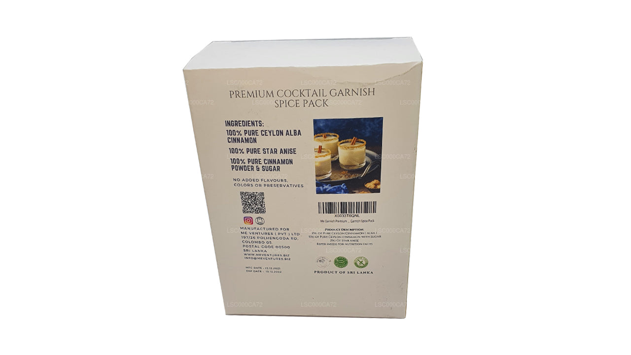 Premium cocktailgarnering krydderipakke (100 g)