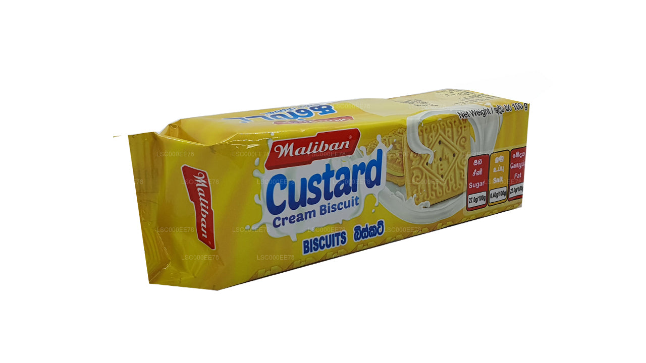 Maliban Custard Creme Sandwich Biscuit (100 g)
