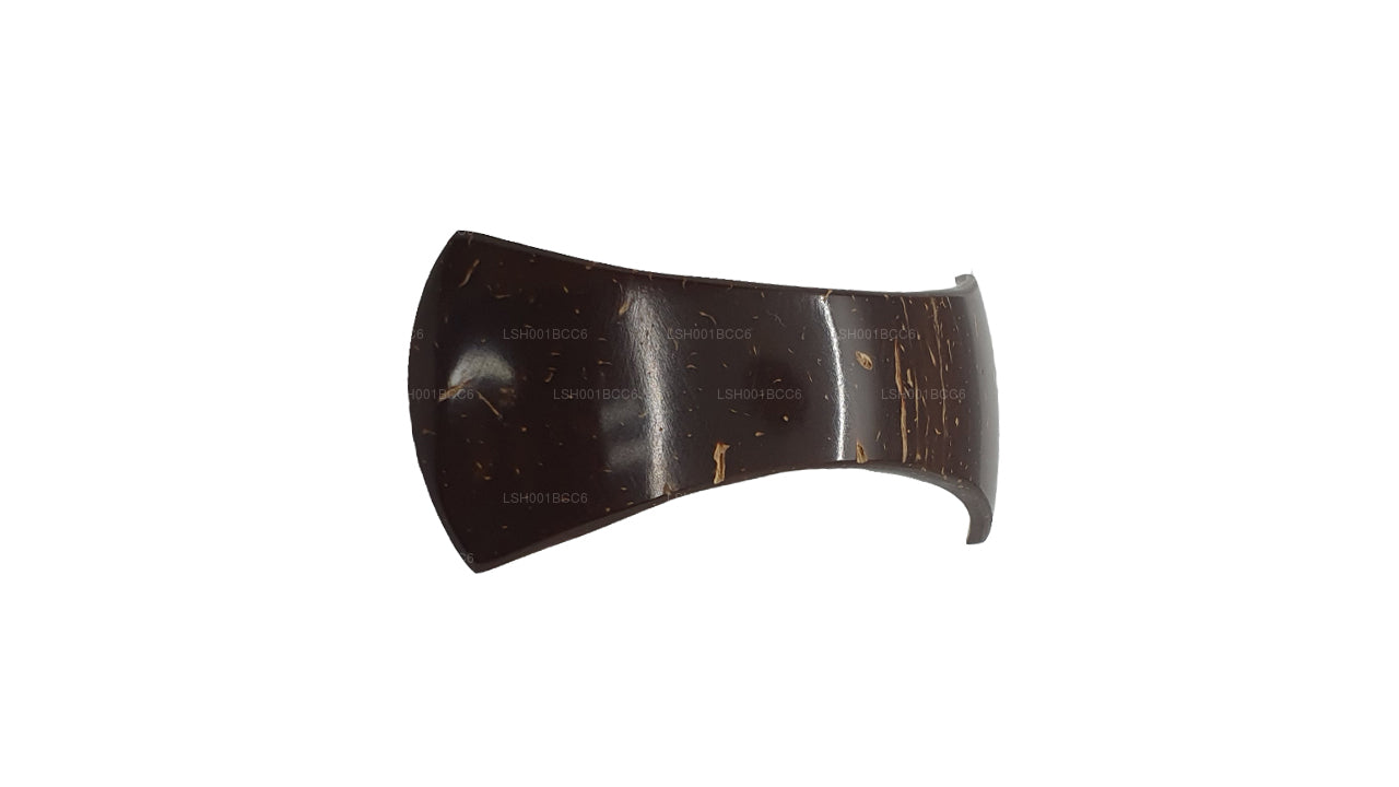 Kokos Shell hårspænde (Design F)